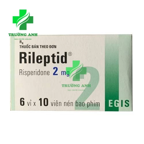 Rileptid 2mg - Thuốc điều trị tâm thần phân liệt của Hungary