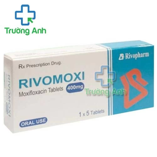 Rivomoxi 400mg Rivopharm - Thuốc điều trị nhiễm khuẩn