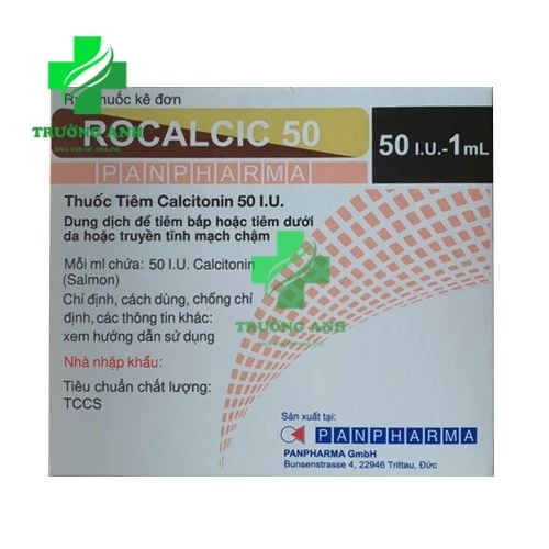 Rocalcic 50 - Thuốc điều trị bệnh xương khớp hiệu quả