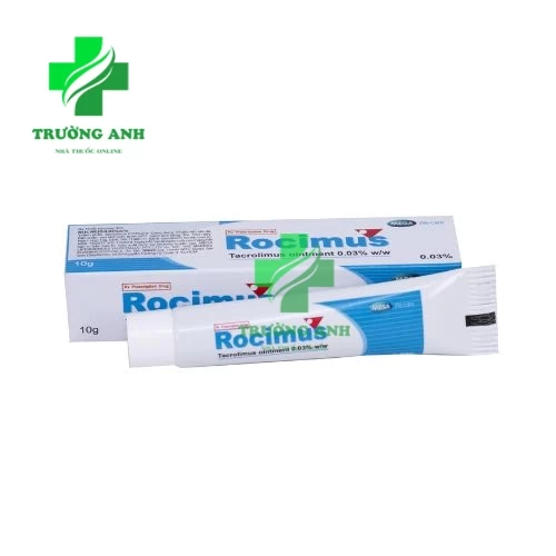 Rocimus 0,03% - Thuốc điều trị chàm thể tạng của Ấn Độ