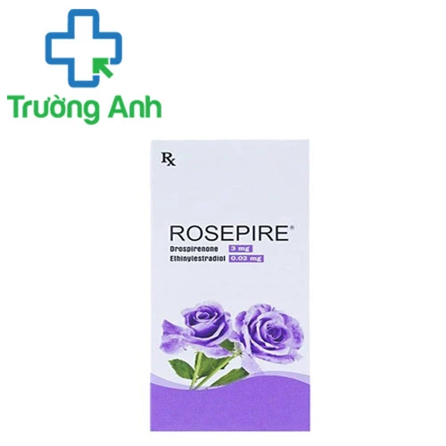 Rosepire 3mg/0,02mg - Thuốc điều trị tránh thai hiệu quả