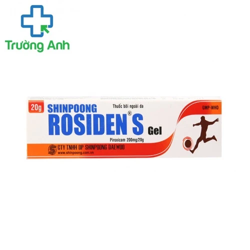 Rosiden S 200mg/20g - Thuốc giảm đau, kháng viêm của Shinpoong Daewoo