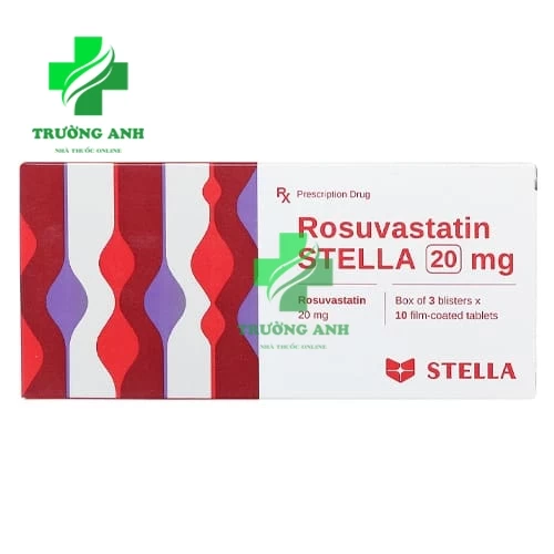 Rosuvastatin Stella 20mg - Điều trị tăng lipid máu hiệu quả