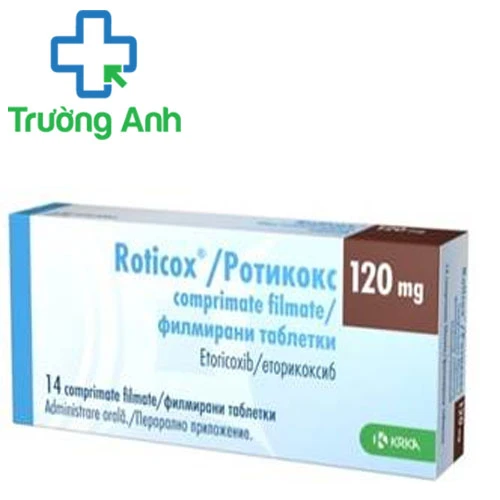 Roticox 120mg - Thuốc điều trị viêm xương khớp hiệu quả