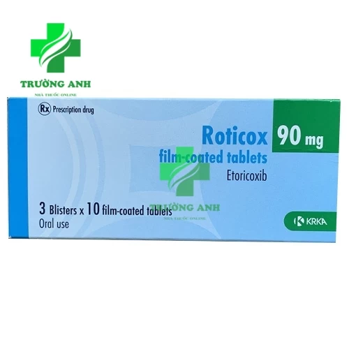 Roticox 90 mg film - coated tablets - Thuốc chống viêm xương khớp hiệu quả