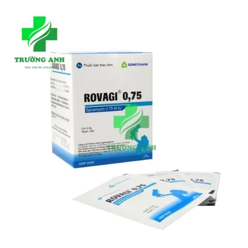 Rovagi 0,75 - Thuốc điều trị nhiễm khuẩn hô hấp