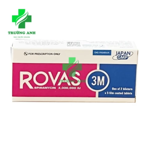 Rovas 3M - Thuốc điều trị các bệnh nhiễm khuẩn của Dược Hậu Giang