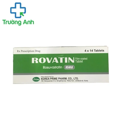 Rovatin Film-coated tablet - Thuốc điều trị tăng cholesterol của Hàn Quốc
