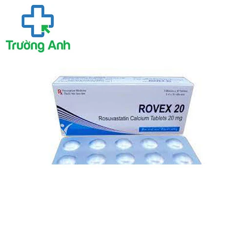 Rovex 20 - Thuốc điều trị tăng cholesterol máu của Ấn Độ