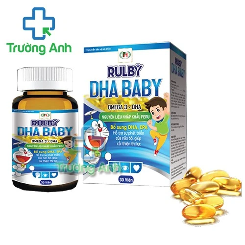 Rulby DHA Baby - Hỗ trợ phát triển não bộ, cải thiện thị lực tốt