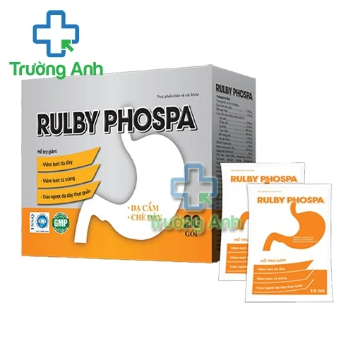 Rulby Phospa - Hỗ trợ giảm viêm loét dạ dày, tá tràng hiệu quả