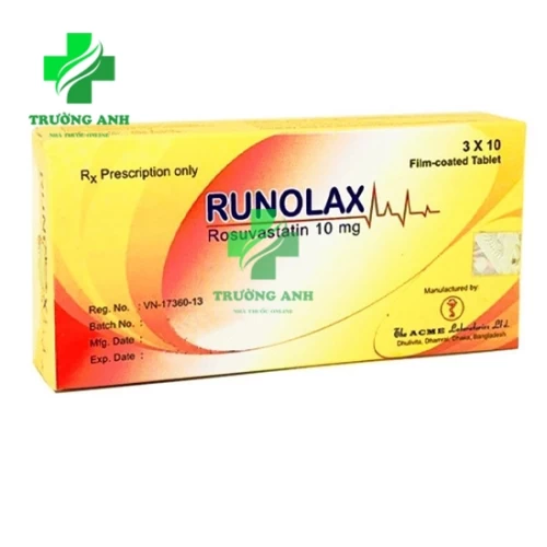 Runolax - Thuốc giúp điều trị tăng cholesterol máu nguyên phát hiệu quả
