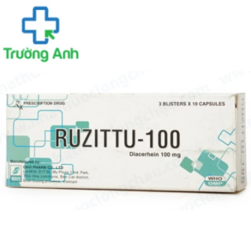 Ruzittu 100mg - Thuốc điều trị bệnh khớp thoái hóa của Đạt Vi Phú