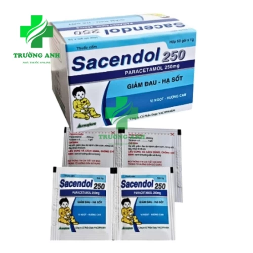 Sacendol 250mg - Giúp giảm đau, hạ sốt do thời tiết hiệu quả