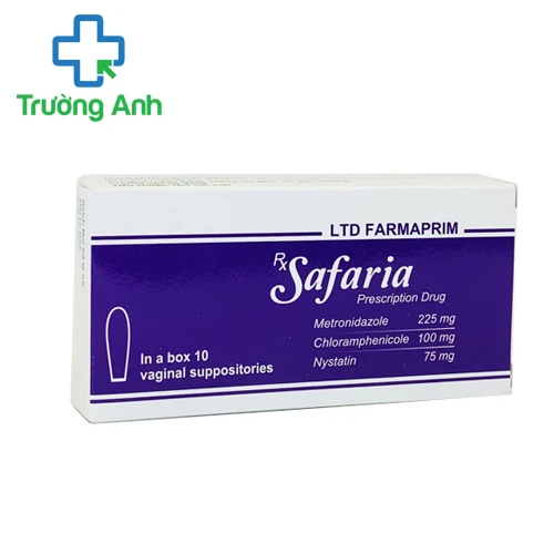 Safaria - Viên đặt âm đạo điều trị vi khuẩn, nấm tại âm đạo