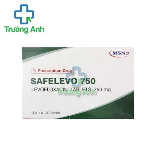 Safelevo 750 MSN - Thuốc điều trị nhiễm khuẩn từ vừa đến nặng