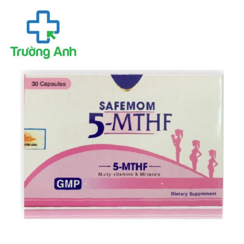 Safemom 5-MTHF - Viên uống bổ sung acid folic hiệu quả