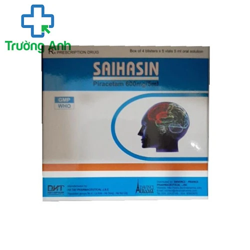 Saihasin 600mg/5ml - Điều trị chóng mặt, suy giảm trí nhớ