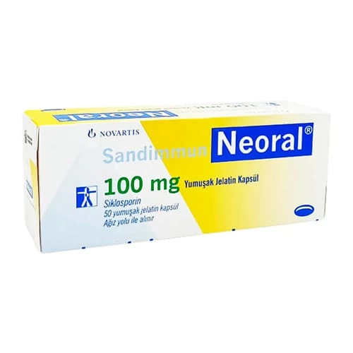 Sandimmun Neoral 100mg Catalent -Thuốc hỗ trợ ghép tạng hiệu quả