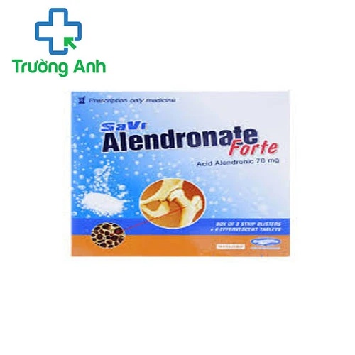 SaVi Alendronate forte 70mg - Điều trị loãng xương hiệu quả