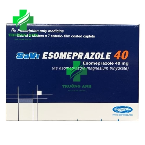 SaVi Esomeprazole 40 - Thuốc điều trị trào ngược dạ dày thực quản