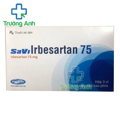 SaVi Irbesartan 75 - Thuốc điều trị tăng huyết áp hiệu quả