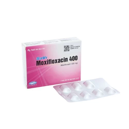 SaVi Moxifloxacin 400 - Thuốc điều trị viêm, nhiễm khuẩn hiệu quả