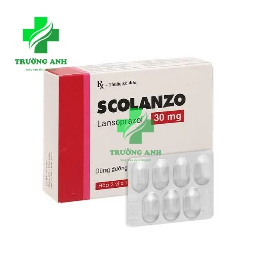 Scolanzo 30mg - Thuốc điều trị viêm loét dạ dày, tá tràng của Spain