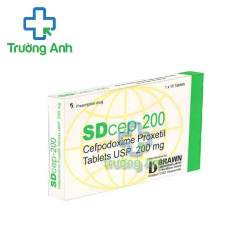 SDcep-200 - Thuốc điều trị nhiễm khuẩn của Ấn Độ