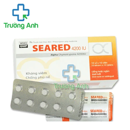 Seared 4200IU - Thuốc điều trị viêm, phù nề của Dopharma
