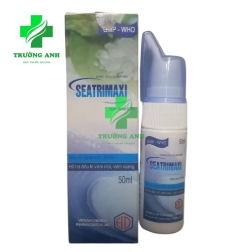 Seatrimaxi 50ml - Hỗ trợ điều trị bệnh tai - mũi - họng hiệu quả