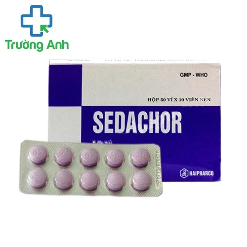 Sedachor - Thuốc giảm đau, hạ sốt thể nhẹ và vừa hiệu quả