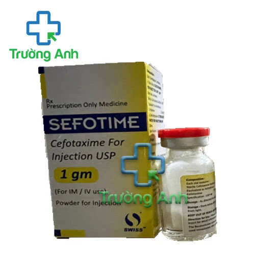 Sefotime (cefotaxime) Swiss - Thuốc điều trị nhiễm khuẩn từ Ấn Độ