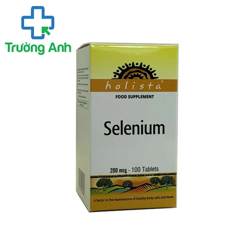 Selenium 200mcg Holista - Giúp làm chậm lão hóa hiệu quả