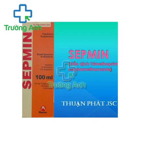 Sepmin 100ml Macter - Điều trị nhiễm khuẩn hiệu quả