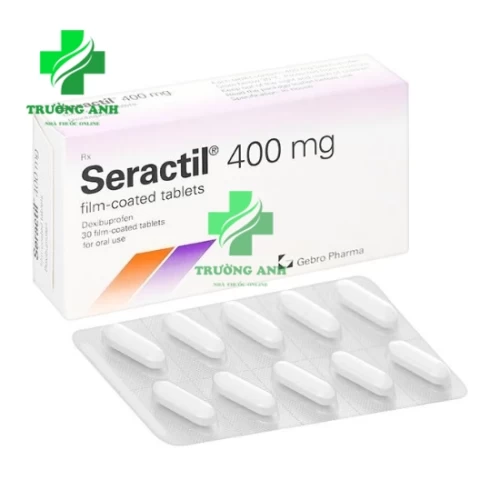 Seractil 400mg Film-coated tablets - Thuốc giảm đau chống viêm