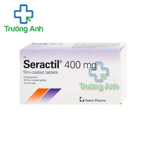 Seractil 400mg Film-coated tablets - Thuốc giảm đau chống viêm
