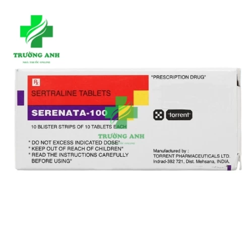 Serenata-100 - Điều trị trầm cảm nặng hiệu quả của Ấn Độ