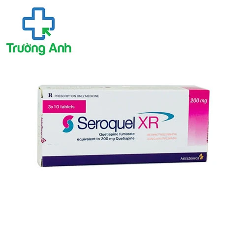 Seroquel XR Tab 200mg - Điều trị tâm thần phân liệt hiệu quả