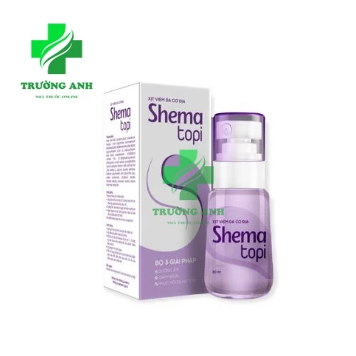 Shema Topi 50ml - Xịt chống viêm da cơ địa của Merap