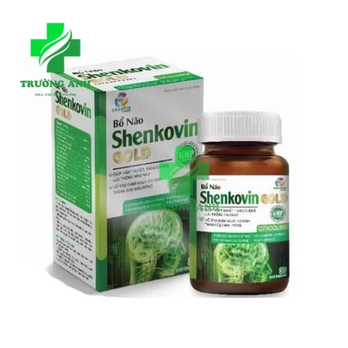 Bổ não Shenkovin Gold - Giúp tăng cường tuần hoàn não hiệu quả
