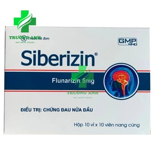 Siberizin - Thuốc dự phòng và điều trị đau nửa đầu hiệu quả