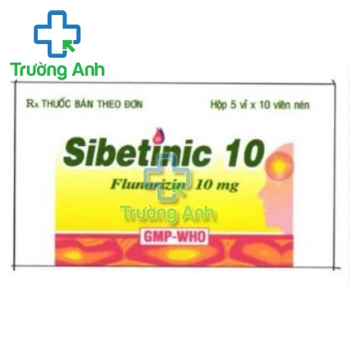 Sibetinic 10 USA - NIC PHARMA - Điều trị bệnh đau nửa đầu