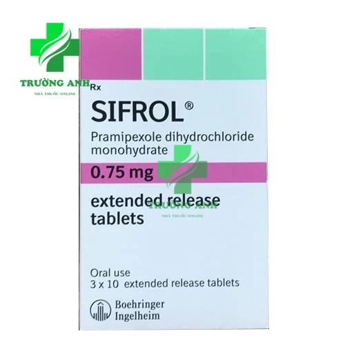 Sifrol 0,75mg - Thuốc điều trị bệnh Parkinson của Đức