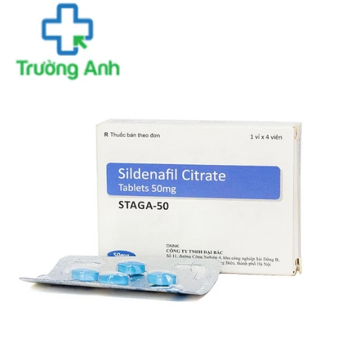 Staga-50 (Sildenafil) - Thuốc điều trị rối loạn cương dương của Ấn Độ