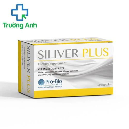 Siliver Plus - Giúp giải độc gan, tăng cường chức năng gan