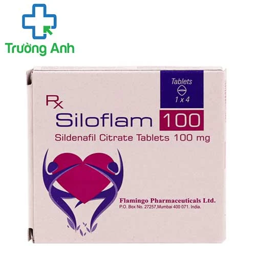 Siloflam 100 - Hỗ trợ điều trị rối loạn chức năng cương dương hiệu quả