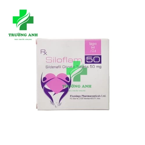 Siloflam 50 - Hỗ trợ điều trị rối loạn cương dương hiệu quả của Ấn Độ