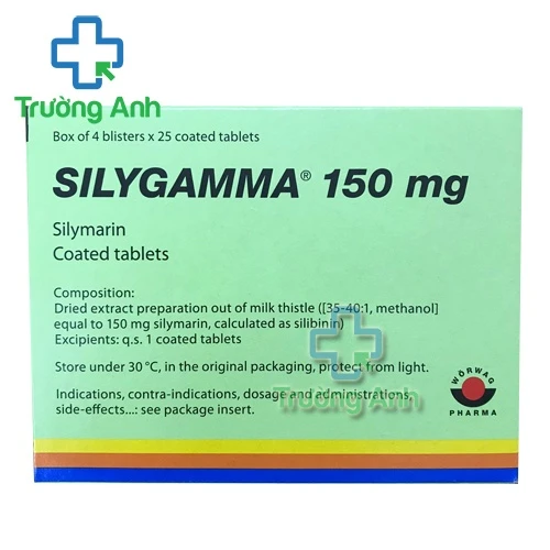Silygamma 150mg - Thuốc tăng cường chức năng gan của Đức