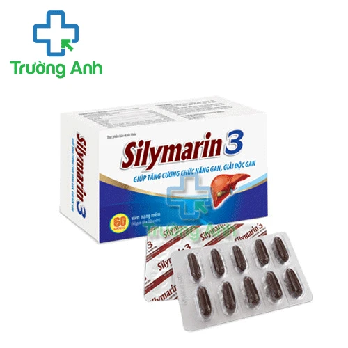 Silymarin 3 Dolexphar - Giúp tăng cường chức năng gan hiệu quả